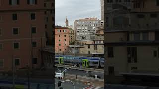 ローカル線VivaltoGenova Via di Francia travel [upl. by Eenet451]