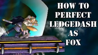 How to Perfect Ledgedash as Fox Part 1  20XX Tutorial [upl. by Hills]