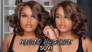 This is a wig 🤯  Outre SUVI affordablewigs outrehair syntheticwigs shorts  Courtney Jinean [upl. by Sinaj]