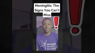 Could You Spot the Signs of Meningitis [upl. by Halbert]