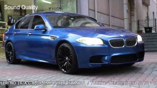 BMW 5 Kasa F10 M5 BODY KIT INSTALLATION CARAUDIOSOUL [upl. by Ynnavoeg]