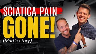 How Matt BEAT Sciatica Pain From His Bulging Disc [upl. by Berliner]