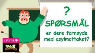 Slik skal flyktningene lære takknemlighet [upl. by Ettedranreb]