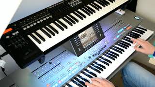 Blof  Zoutelande COVER on Yamaha Tyros 5 [upl. by Netsirhk]