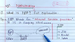 What is ISP full Explanation  Computer Networking [upl. by Iorgos]