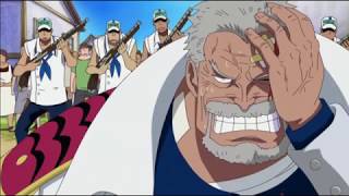 One Piece  Dadan angry on Ace death Beats Garp [upl. by Nydnarb]