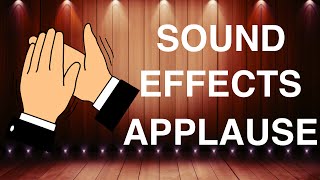 Clapping Sound Effects  Applause  Audience  Crowd Sound Effect [upl. by Neelcaj]