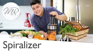 Spiralizer Mondial Espiralizador de Vegetais Elétrico [upl. by Eliga]