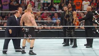 Brock Lesnar vs Seth Rollins  Brock Lesnar Destroyed Cameraman  WWE RAW [upl. by Behlke]