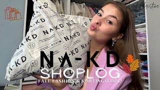 Fall Fashion NAKD Haul  Kortingscode 🛍️🍂❤️ [upl. by Ilenna168]