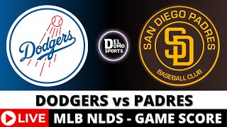 LOS ANGELES DODGERS VS SAN DIEGO PADRES LIVE ⚾️ NLDS Game 4 MLB Game Score PlaybyPlay OCT 9 2024 [upl. by Gretal]