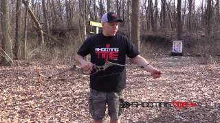 How To String a Recurve Bow  2 ways [upl. by Blancha]