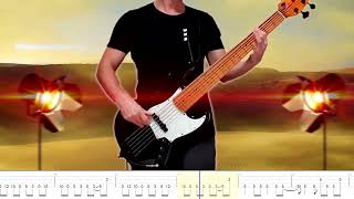 Deftones  Minerva  Bass Cover with Play Along Tabs [upl. by Prisilla279]