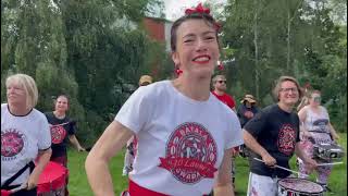 First public performance in Whitworth park  Batala Manchester 2023 [upl. by Maurene]