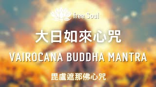 大日如來心咒毘盧遮那佛心咒💠光明庇護Vairocana Buddha Mantra [upl. by Ulphia]