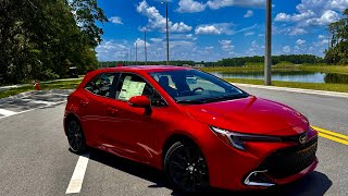 2025 TOYOTA COROLLA XSEHATCHBACK REVIEW AND POV TEST DRIVE [upl. by Erbe750]