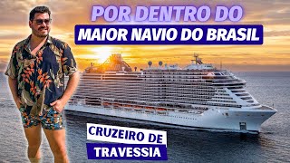 COMO É O CRUZEIRO DE TRAVESSIA ENTRE MIAMI E BRASIL NO NAVIO MSC SEASHORE COM PREÇOS E TOUR COMPLETO [upl. by Iruyas67]