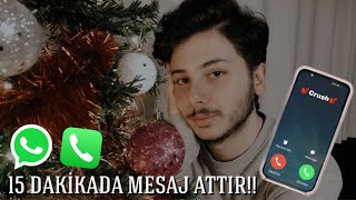 15 DAKİKADA İSTEDİĞİN KİŞİYE MESAJ ATTIR  EN ETKİLİ RİTÜEL DENEDİM [upl. by Campman]