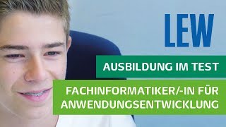 Ausbildung im Test Fachinformatiker für Anwendungsentwicklung [upl. by Gauldin757]