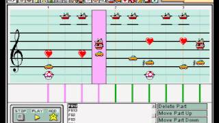 Fireman Sam theme on Mario Paint Composer [upl. by Norry112]