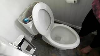 DIY Repair Glacier Bay Duel Flush Toilet  Weak Flush [upl. by Yelyab]