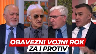 POSLE RUCKA  Od vojnika do coveka  Obavezni vojni rok za i protiv  TV Happy 17012024 [upl. by Villiers]