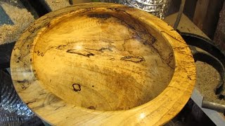 76 Woodturning Spalted Wood Part 1 [upl. by Aisel680]