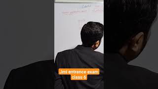 jmi entrance exam class 6 coderasif jmi education [upl. by Notsur97]