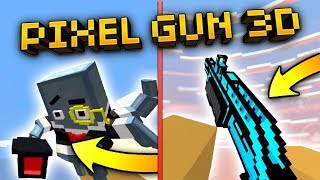 All Guns and Reloading Animations in Pixel Gun 3D Every Gun in PG3D [upl. by Cohberg]