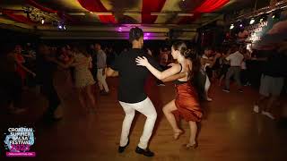 Raul amp Laura  Salsa social dancing  Croatian Summer Salsa Festival 2023 [upl. by Rasaec]