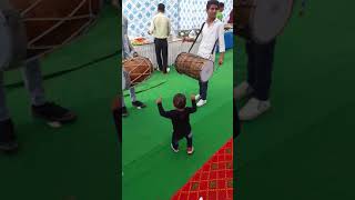 Punjabi dhol 2023 World best Punjabi dhol 2022 lastest one year age baby dance nanuuu [upl. by Clarkson343]