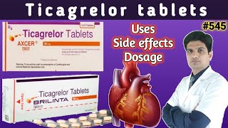 Brilinta 90 mg tablet  Brilinta 90 mg  Ticagrelor 90 mg  Ticagrelor 90 mg tablets [upl. by Arnst]