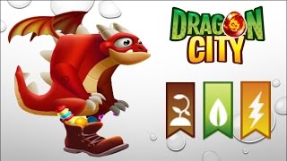 Dragon City  Candy Boot Dragon Full Animate Lv 1  40 [upl. by Kerwinn265]