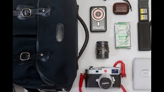 Whats In My Bag For Street Photography 2024 [upl. by Gotthard]