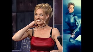 Jeri Ryan Analyzes Her Skintight quotStar Trekquot Bodysuit  Late Night with Conan O’Brien [upl. by Hertzfeld934]