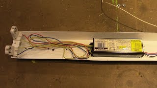 Convert 8ft Fluorescent Fixtures to LED [upl. by Jarrid]