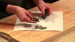 How to Dry Bay Leaves  Perfect Dinners amp Kitchen Tips [upl. by Dib974]