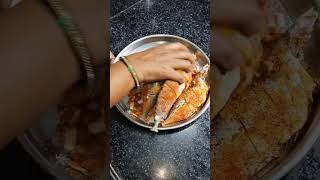 Bangda fish fry  बांगडा मासे फ्राय marathi song like food cooking subscribe cookingfood [upl. by Frear]