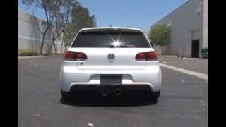 2012 Volkswagen Golf R 2L Turbo  MagnaFlow Exhaust Part 15156 [upl. by Filemon105]