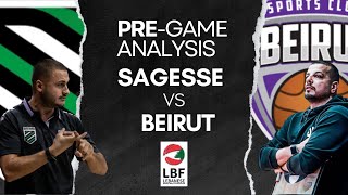 Pre Game Sagesse vs Beirut Lebanese Basketball كرة سلة لبنانية؛ بيروت ضد الحكمة [upl. by Nodyroc]