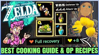 Ultimate Cooking Guide  8 BEST Food Recipes amp 100 Critical Cook amp More  Tears of the Kingdom [upl. by Lanevuj298]