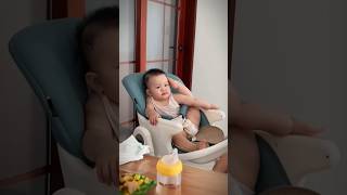 The baby comforts himself with his feet Its amazing funny cutebaby [upl. by Anitrebla239]