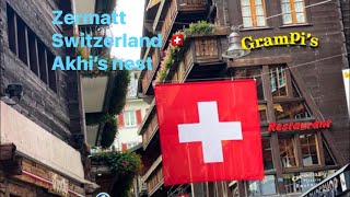 Zermatt Switzerland 🇨🇭 europe switzerland zermatt switzerlandbeauty swissvillage [upl. by Saw455]