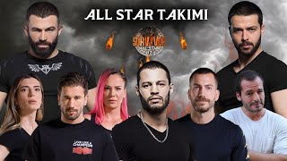 SURVİVOR ALL STAR 2024 TAKIMI [upl. by Salema]