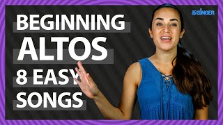 Perfect Super Easy Songs For Altos  30 Day Singer [upl. by Laehcor99]