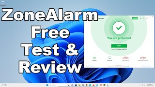 ZoneAlarm Free Antivirus Test amp Review 2023  Antivirus Security Review  Security Test [upl. by Sib326]