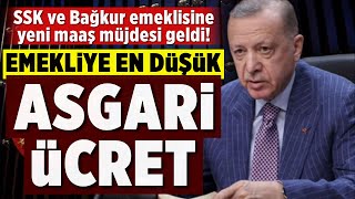 SSK VE BAĞKUR EMEKLİSİ DİKKAT EMEKLİYE EN DÜŞÜK ASGARİ ÜCRET AYARI [upl. by O'Malley]