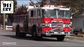 Nashua Fire Engine 2 Responding [upl. by Ahsimak81]