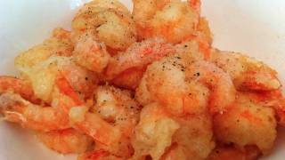 TEMPURA PRAWNS  VIDEO RECIPE [upl. by Ardnatal]