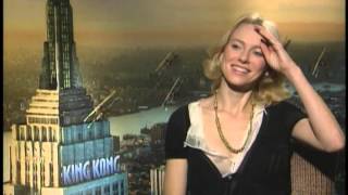 Naomi Watts talks King Kong with Jimmy Carter [upl. by Llerruj]